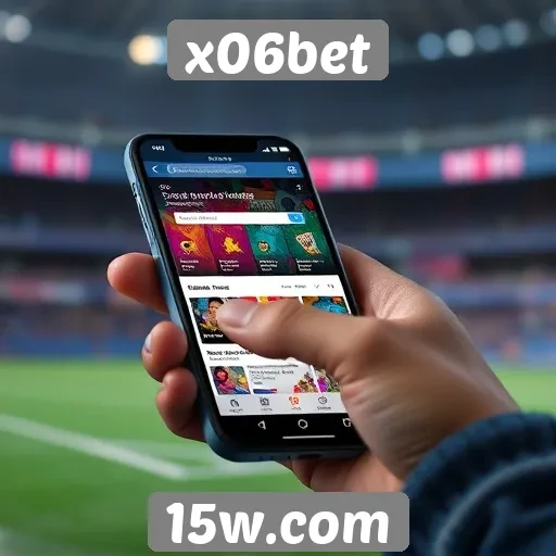 Experiência do usuário em dispositivos móveis no x06bet