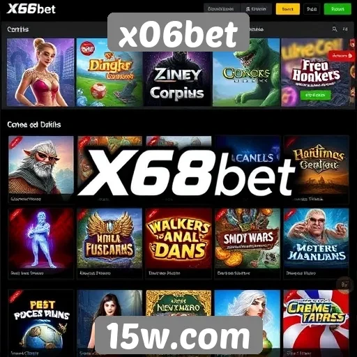 Análise das ofertas de jogos disponíveis no x06bet