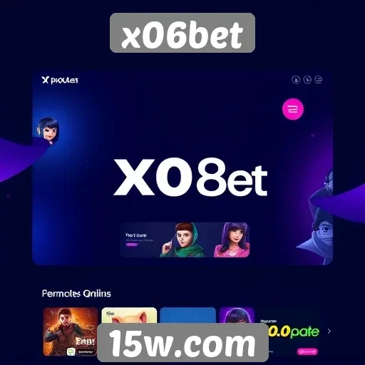 design intuitivo melhora experiência no site x06bet